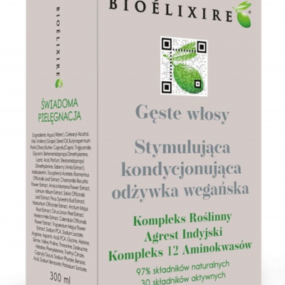 Bioelixire Gęste Włosy Odżywka wegańska 300ml