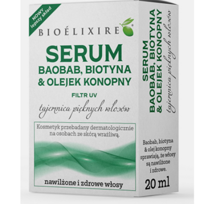 Bioelixire Serum Baobab Biotyna 20ml